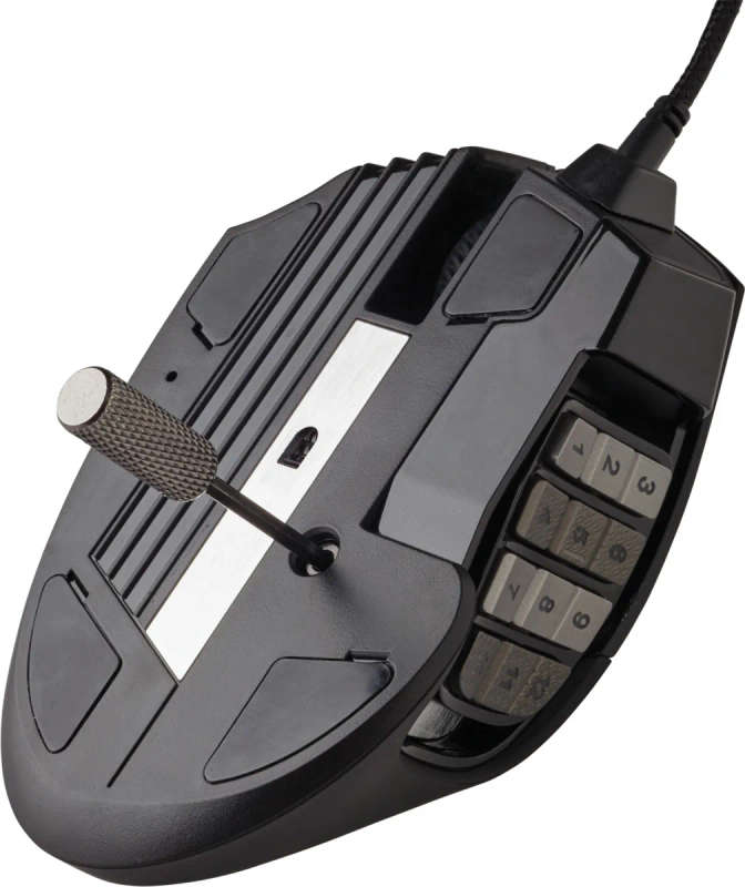 Corsair SCIMITAR RGB ELITE |  Right-hand |  Optical |  USB |  18000 DPI |  Black