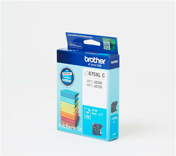 Brother High Yield Cyan Cartridge for MFCJ2320  ~ MFCJ2720