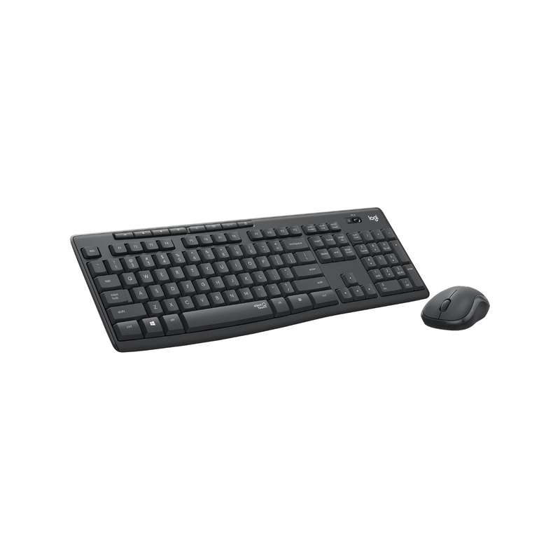 LOGITECH MK295 WIRELESS SILENT KEYBOARD AND MOUSE COMBO |  GRAPHITE