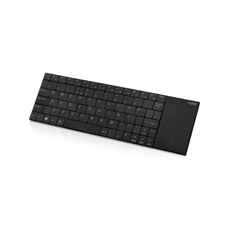 RAPOO WIRELESS KEYBOARD E2710 BLACK 2 YEAR CARRY IN WARRANTY