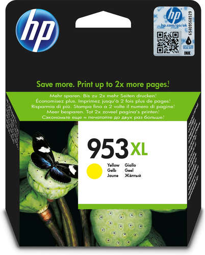 HP  953XL HIGH YIELD YELLOW ORIGINAL IN