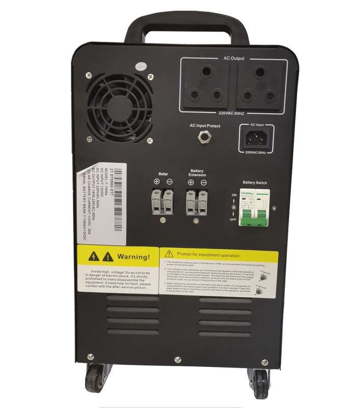 RCT MegaPower 1KVA/1000W Inverter Trolley With 1 x 100AH Battery