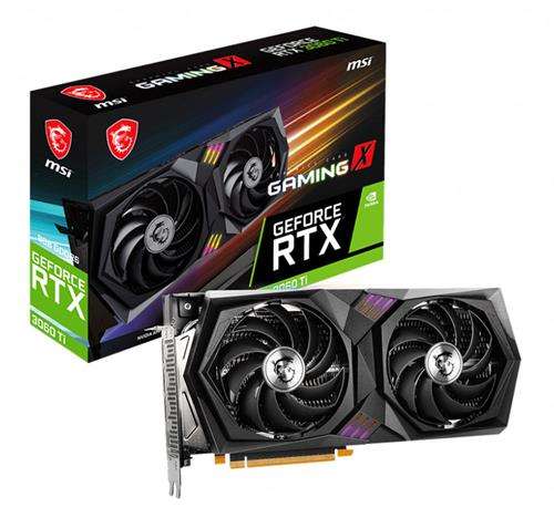 MSI Nvidia GeForce RTX 3060 Ti GAMING X 8G LHR