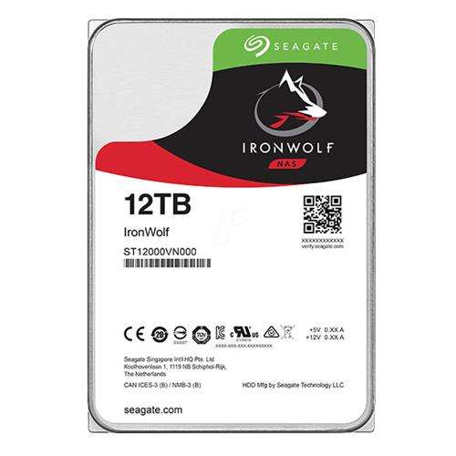 Seagate IronWolf 12TB 256MB Cache 3.5 inch