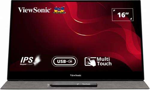 Viewsonic TD1655 15.6" FHD Touch Screen Monitor