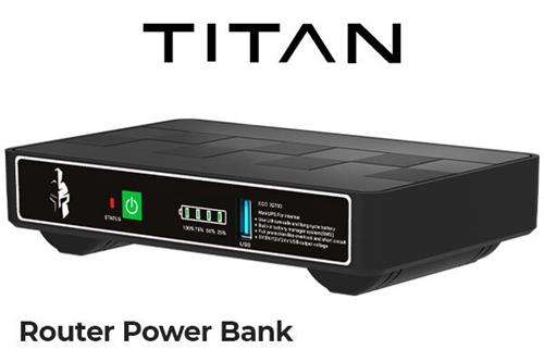 Titan Elecstor 18W Mini DC UPS 12000mAh