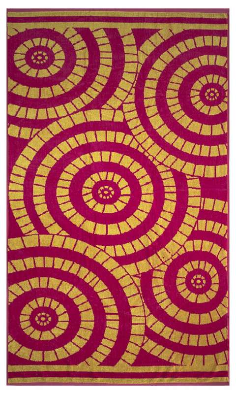 Bunty's Beach Towel 0600 - Design 016 - 086x180cms - 600GMS