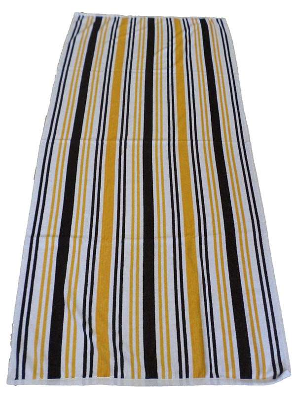 Bunty's Beach Towel 0600 - Design 035 - 090x180cms - Alpine Stripes - 01 Pc Pack