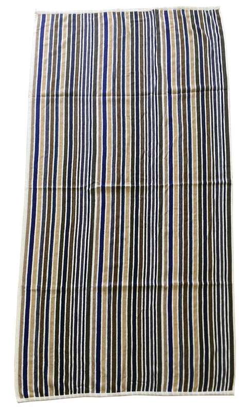 Bunty's Beach Towel 0600 - Design 017 - 090x180cms - Candy Stripes 03 - 01 Pc Pack