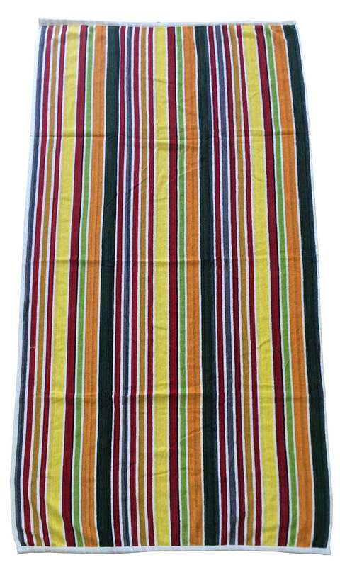 Bunty's Beach Towel 0600 - Design 017 - 090x180cms - Candy Stripes 03 - 01 Pc Pack