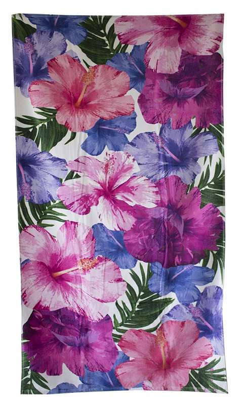 Bunty's Printed Beach Towel Design 124 - 090x180cms - 660GMS