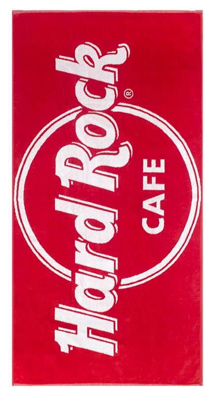 Bunty's Beach Towel 0700 - Design 372 - 090x180cms - Hard Rock Cafe - Slightly Imperfect - 01 Pc ...