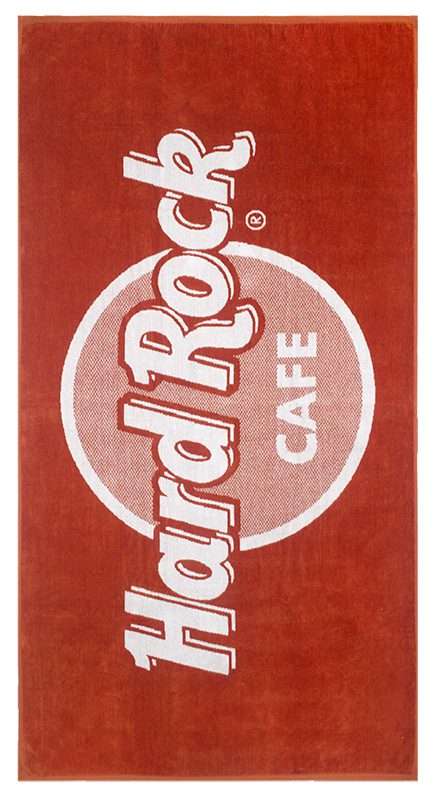 Bunty's Beach Towel 0700 - Design 372 - 090x180cms - Hard Rock Cafe - Slightly Imperfect - 01 Pc ...