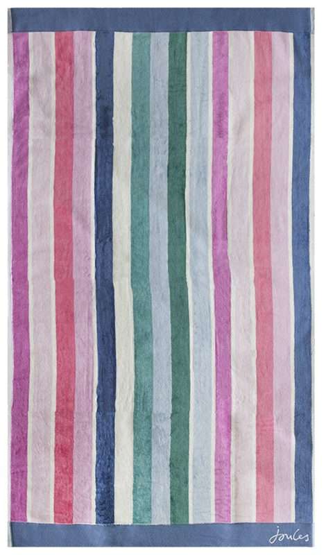 Bunty's Beach Towel 0500 - Design 001 - 070x120cms - Joules Lost Garden - 515GMS