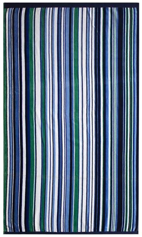 Bunty's Beach Towel 0700 - Design 116 - 090x180cms - 710GMS - Candy Stripes