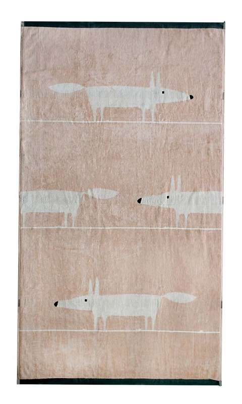 Bunty's Beach Towel 0700 - Design 097 - 095x150cms - Joules Mr Fox - 730GMS