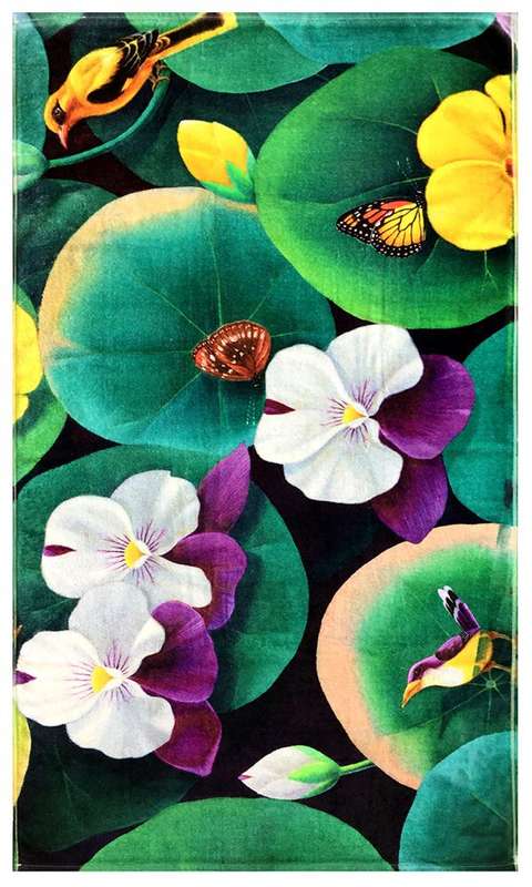 Bunty's Printed Beach Towel Design 178 - 080x150cms - 470GMS