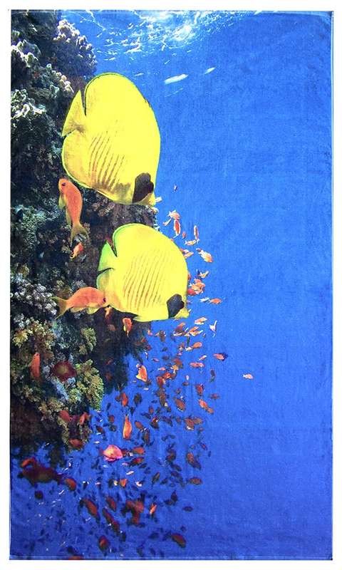 Bunty's Printed Beach Towel Design 179 - 100x190cms - 710GMS