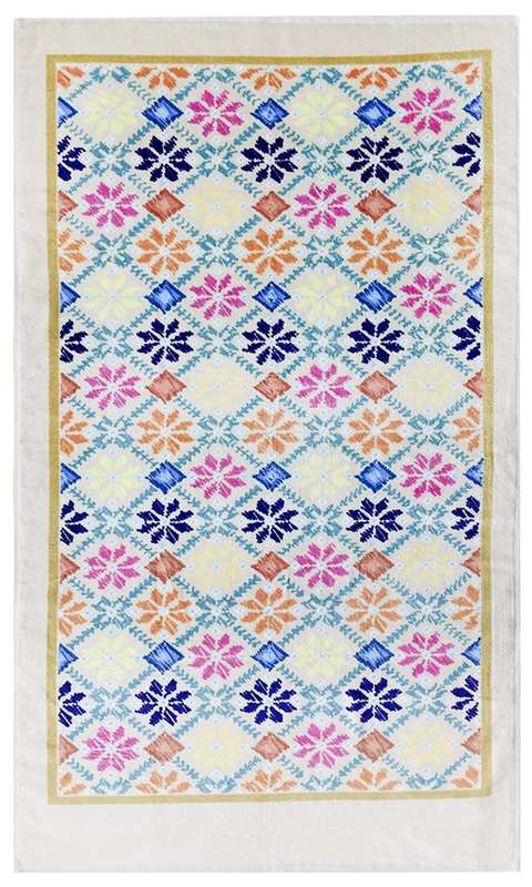 Bunty's Printed Beach Towel Design 180 - 070x140cms - 385GMS