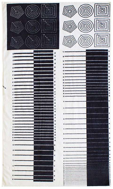 Bunty's Printed Beach Towel Design 185 - 075x180cms - 430GMS