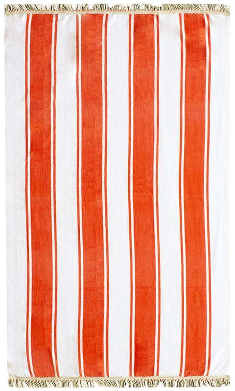 Bunty's Beach Towel 0700 - Design 168 - 090x180cms - Cabana Satin Fringe - 703GMS