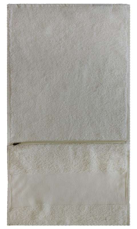 Bunty's Plush Gym Towel 450 GSM with Zip Pocket  - 01 Piece Pack