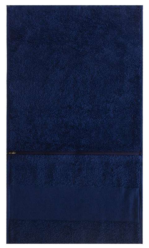 Bunty's Plush Gym Towel 450 GSM with Zip Pocket  - 01 Piece Pack