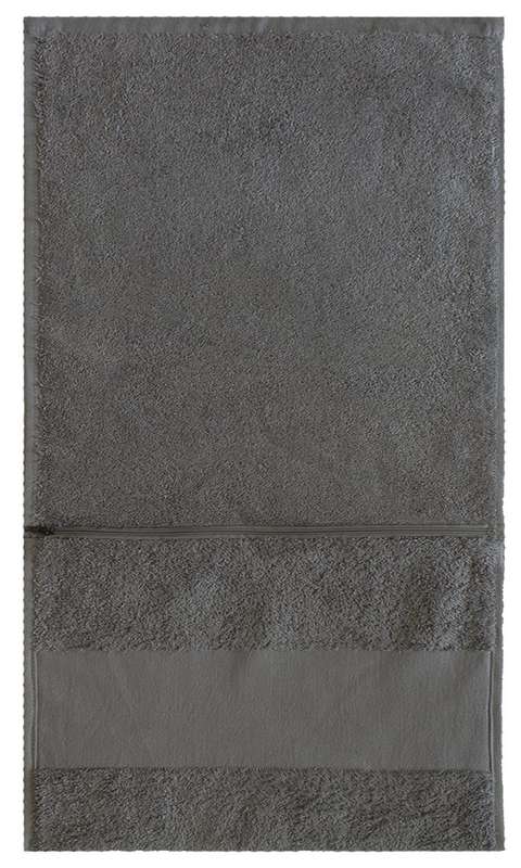 Bunty's Plush Gym Towel 450 GSM with Zip Pocket  - 01 Piece Pack