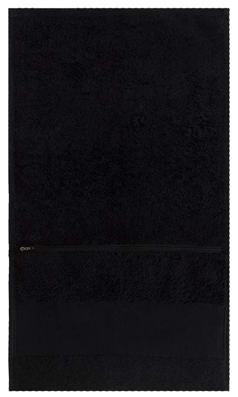 Bunty's Plush Gym Towel 450 GSM with Zip Pocket  - 05 Piece Pack