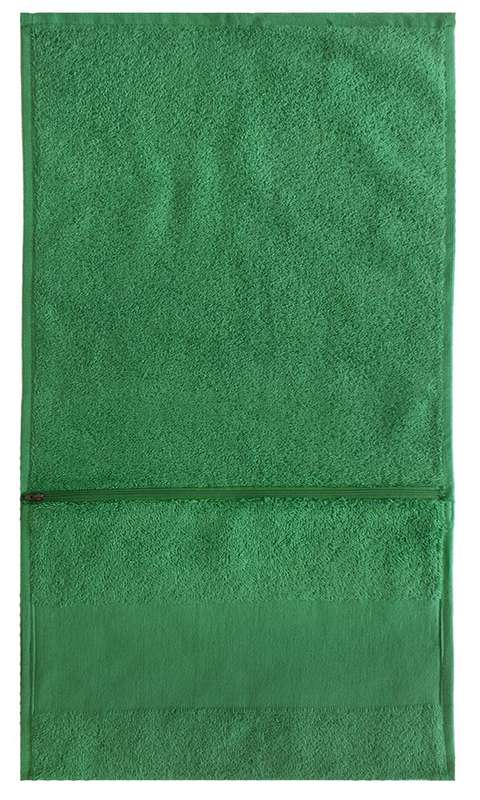 Bunty's Plush Gym Towel 450 GSM with Zip Pocket  - 01 Piece Pack
