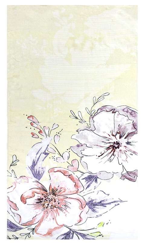 Bunty's Printed Beach Towel Design 007 - 075x150cms - 440GMS