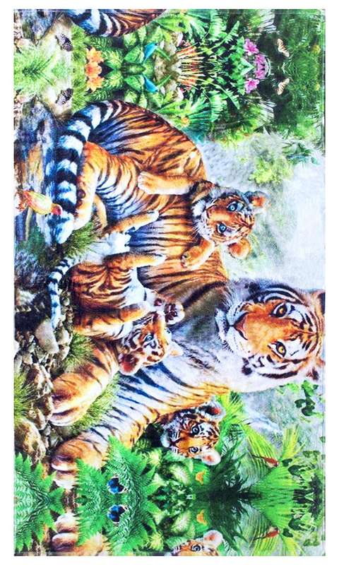 Bunty's Printed Beach Towel Design 086 - 080x150cms - 452GMS