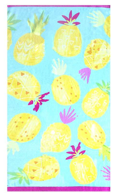 Bunty's Printed Beach Towel Design 088 - 080x150cms - 428GMS