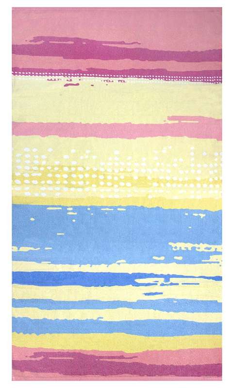 Bunty's Printed Beach Towel Design 115 - 080x150cms - 430GMS
