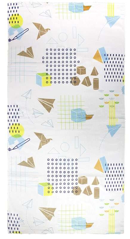 Bunty's Printed Beach Towel Design 031 - 075x150cms - 425GMS