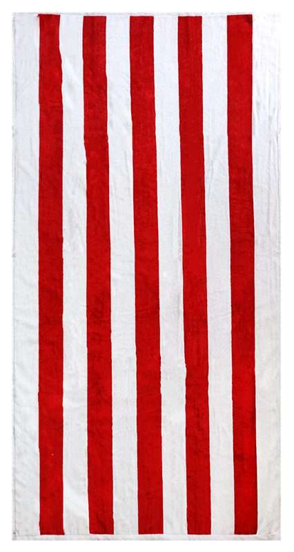 Bunty's Beach Towel 1000 - Design 24 - 100x180cms - Slightly Imperfect - Reversible Cabana - 1000GMS