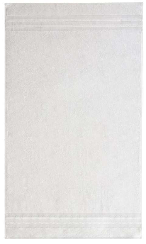 Bunty's Surplus Bath Sheet - Design 007 - 100x180cm - 670GSM - White - 1200gms