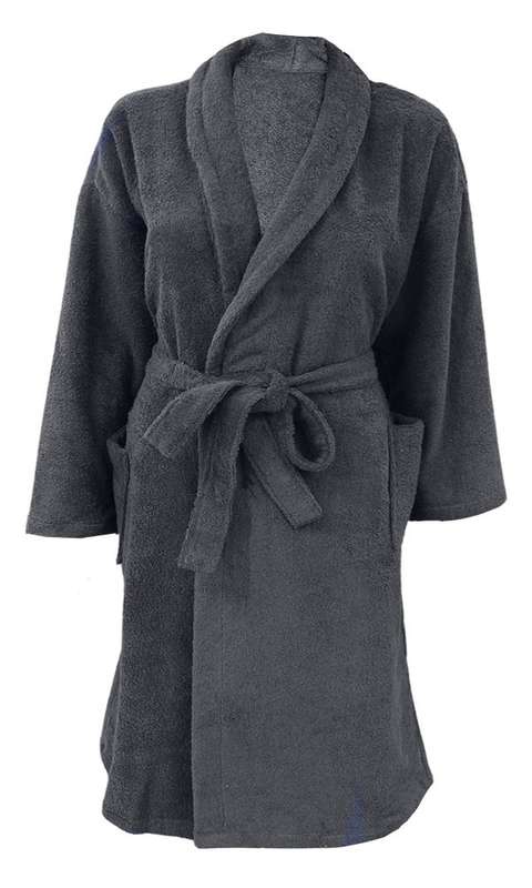 Bunty's Bathrobe - Terry - Shawl Collar - Plush 450 GSM