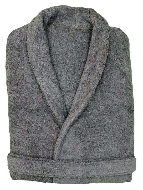 Bunty's Bathrobe - Terry - Shawl Collar - Plush 450 GSM