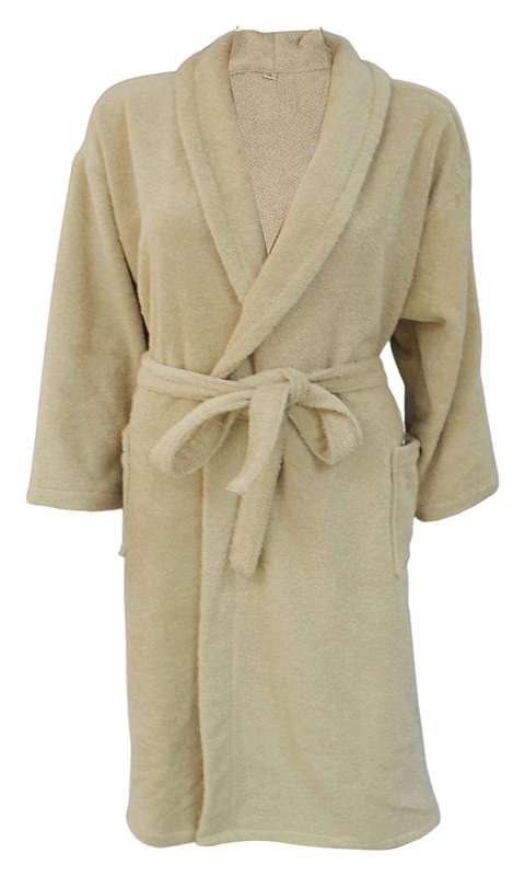 Bunty's Bathrobe - Terry - Shawl Collar - Plush 450 GSM
