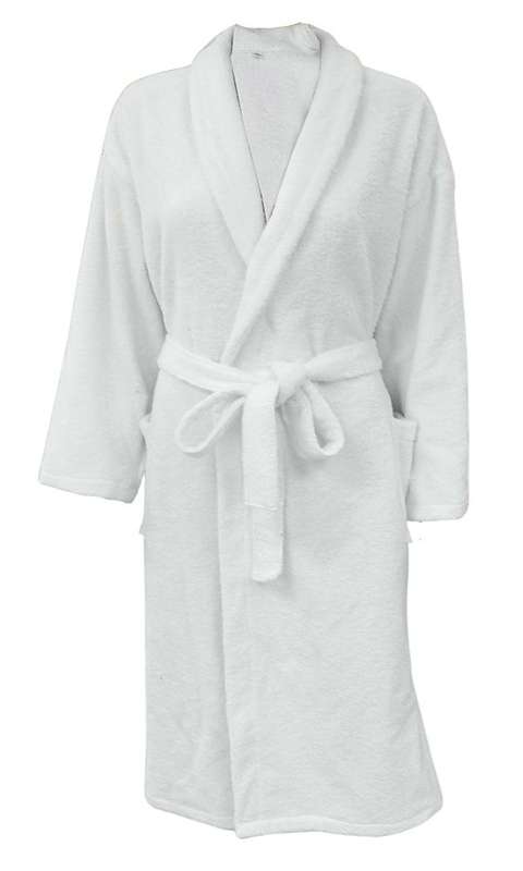 Bunty's Bathrobe - Terry - Shawl Collar - Plush 450 GSM