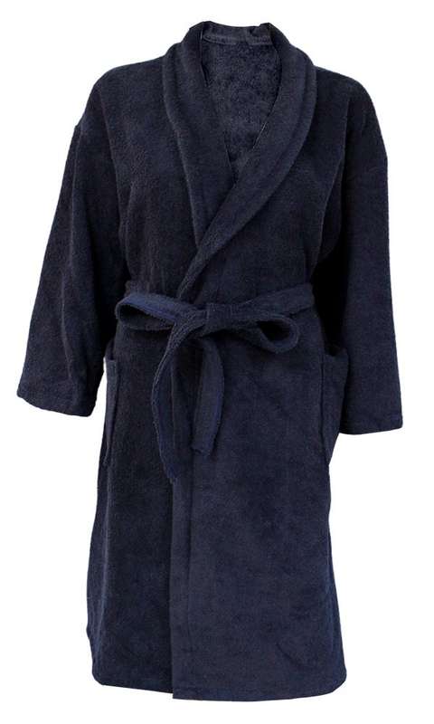 Bunty's Bathrobe - Terry - Shawl Collar - Plush 450 GSM