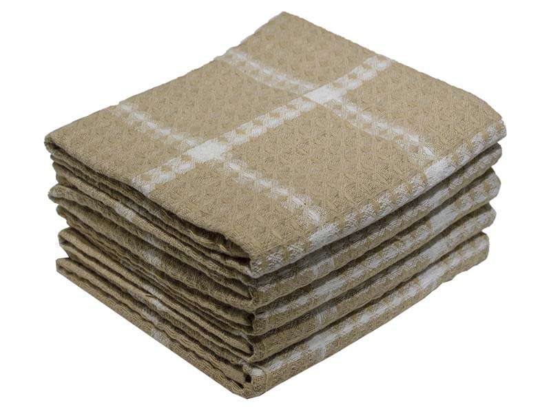 Bunty's Kitchen Towel - Design 2001 - 045x070cms - (05 Pc Pack) - Big Checks