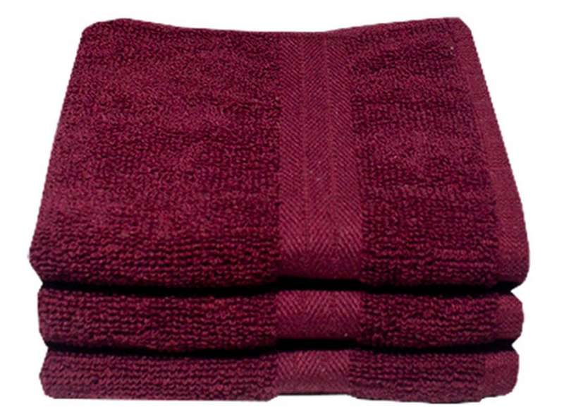 Bunty's Recycled Yarn - Ocean's 380GSM - Guest Towels 033x050cms - 6 Colours - 01 Pc Pack