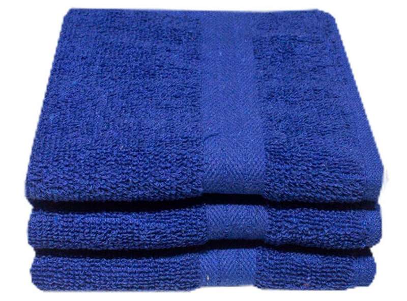 Bunty's Recycled Yarn - Ocean's 380GSM - Guest Towels 033x050cms - 6 Colours - 01 Pc Pack