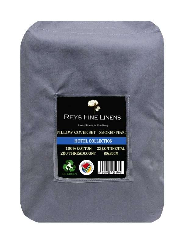 Rey's Fine Linen - Hotel Collection - Oxford Pillow Cover Set