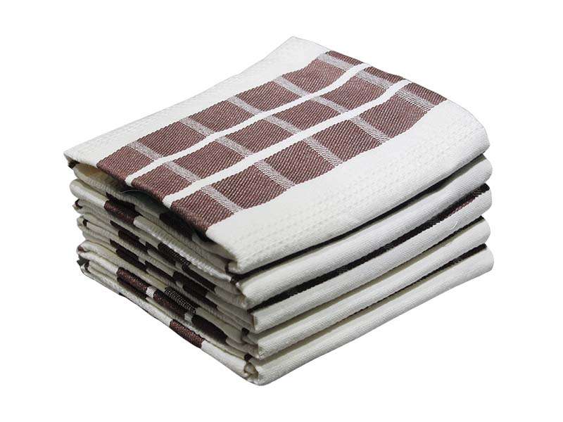 Bunty's Kitchen Towel - Design 2017 - 050x075cms - (05 Pc Pack) - Checks
