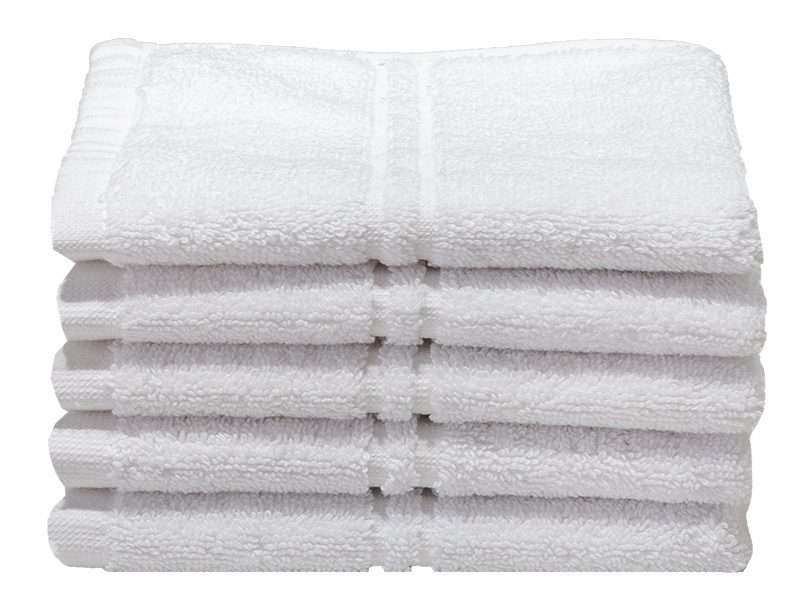 Bunty's Hotel Collection 600GSM Face Cloths - 3 Colours - 05 Pc Pack