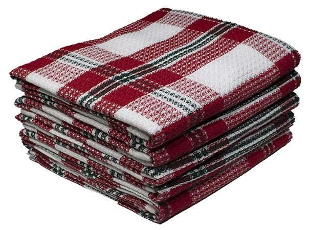 Bunty's Kitchen Towel - Design 2036 - 050x070cms - (05 Pc Pack) - Checks