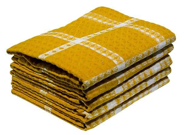 Bunty's Kitchen Towel - Design 2001 - 045x070cms - (05 Pc Pack) - Big Checks